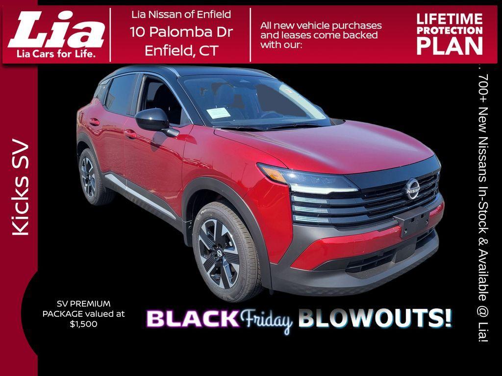 new 2025 Nissan Kicks car, priced at $27,880