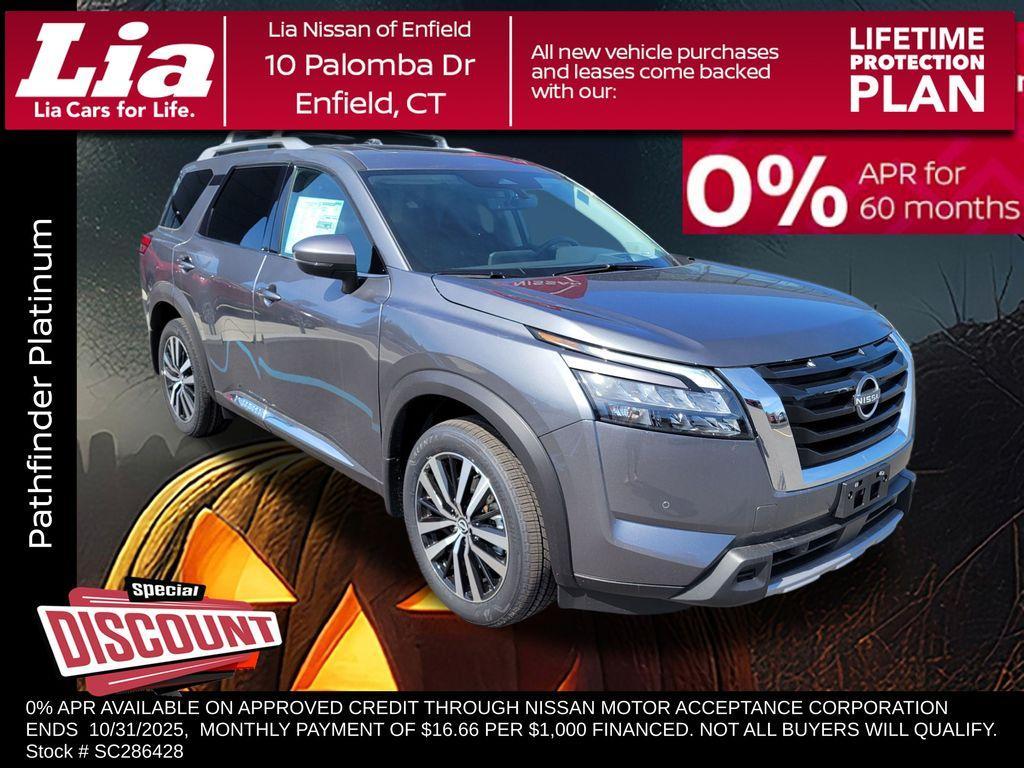 new 2025 Nissan Pathfinder car, priced at $45,622