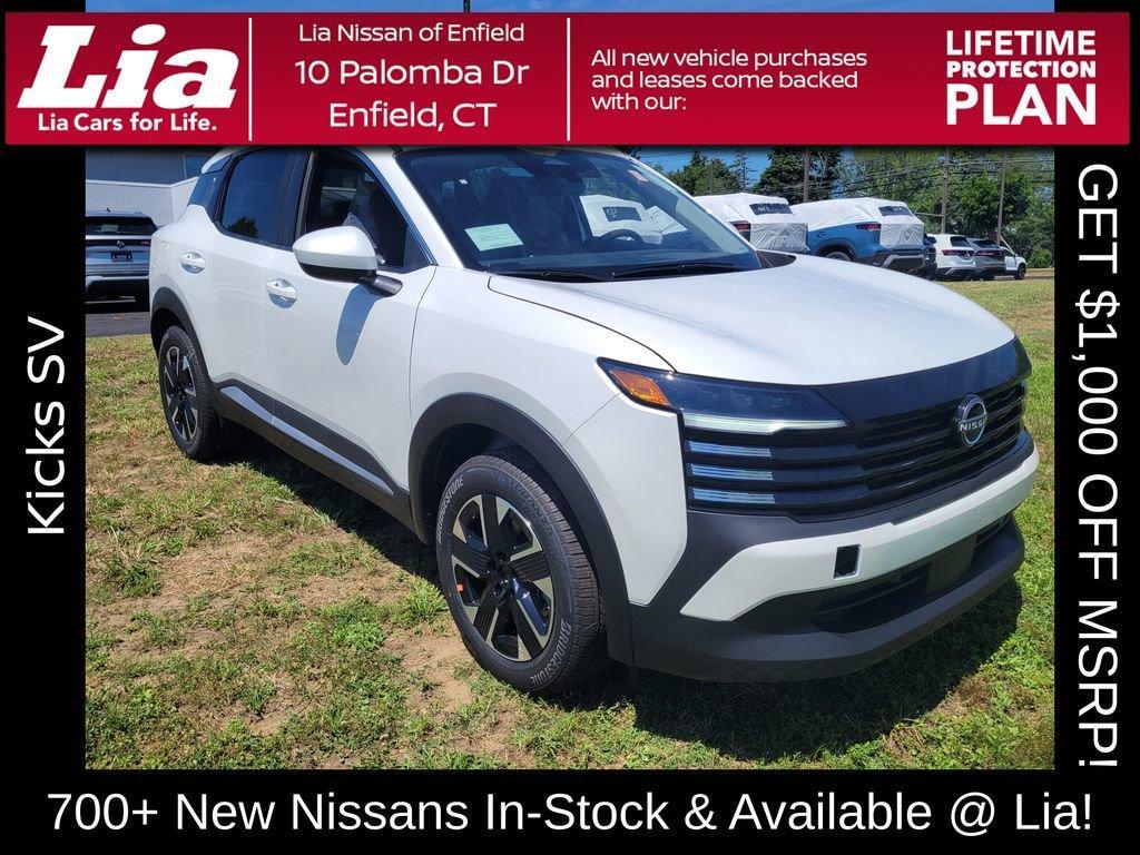 new 2025 Nissan Kicks car, priced at $28,050