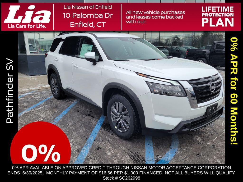 new 2025 Nissan Pathfinder car, priced at $41,772