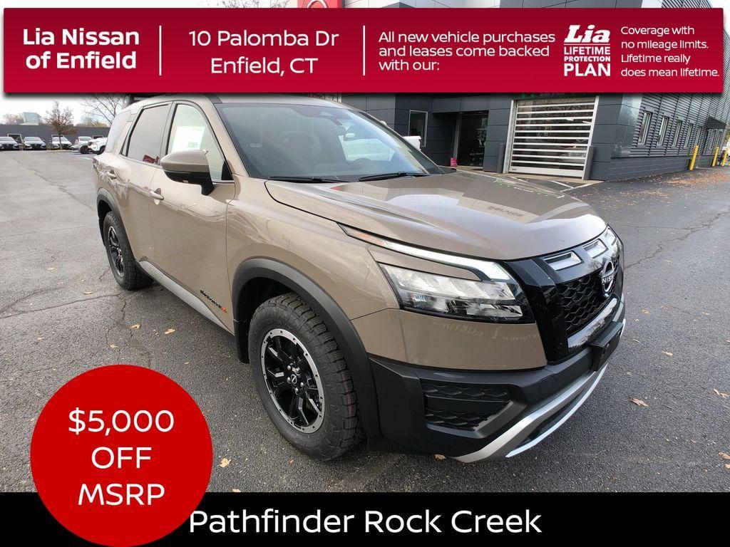 new 2025 Nissan Pathfinder car, priced at $44,575