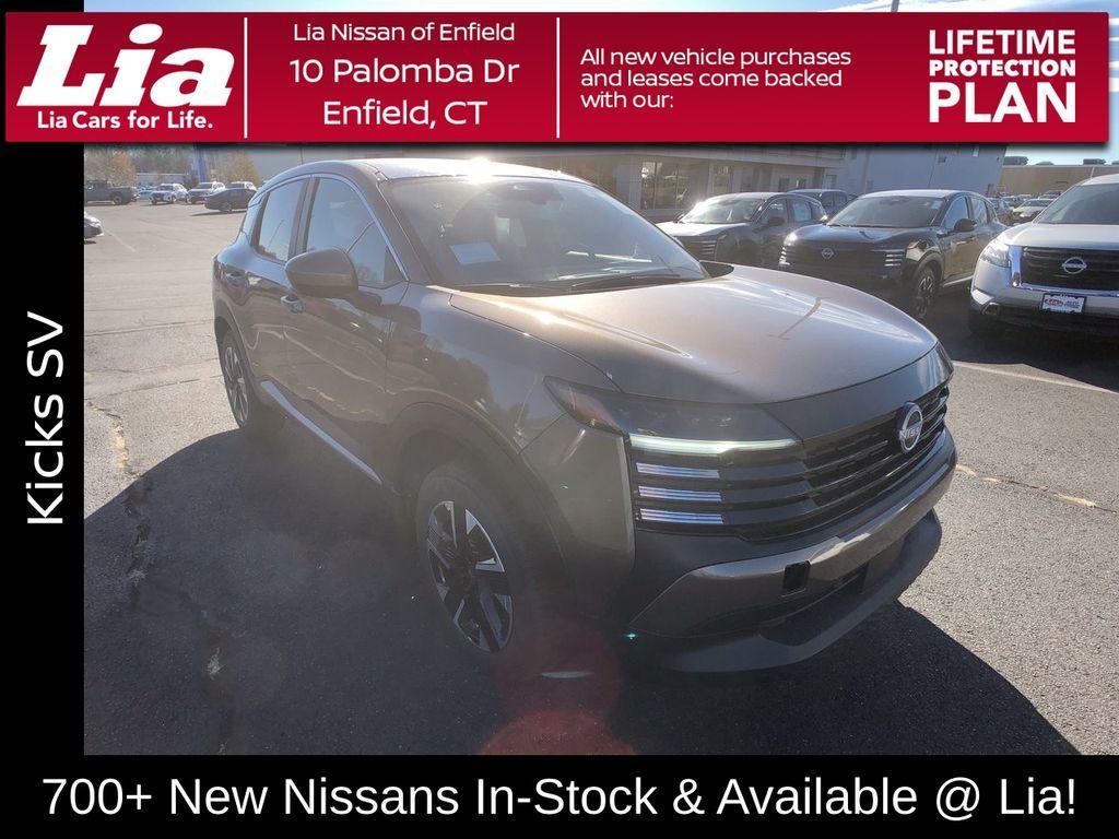 new 2025 Nissan Kicks car, priced at $27,180