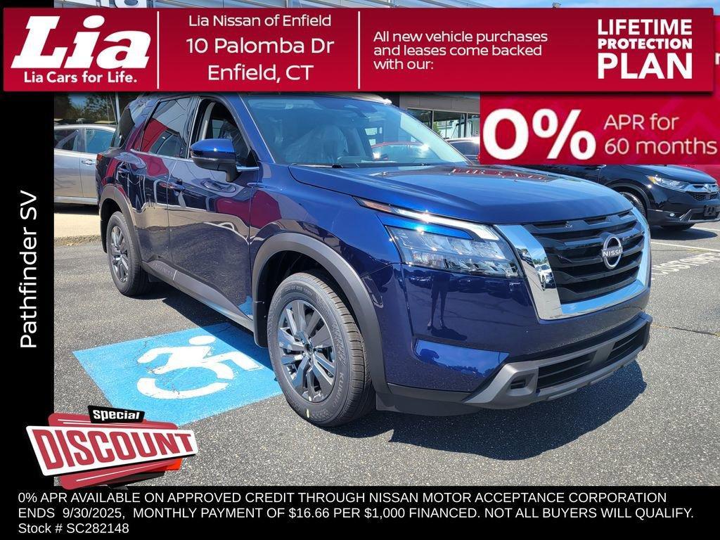 new 2025 Nissan Pathfinder car, priced at $43,880