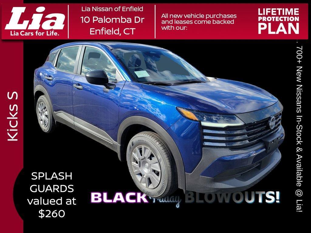 new 2025 Nissan Kicks car, priced at $23,835