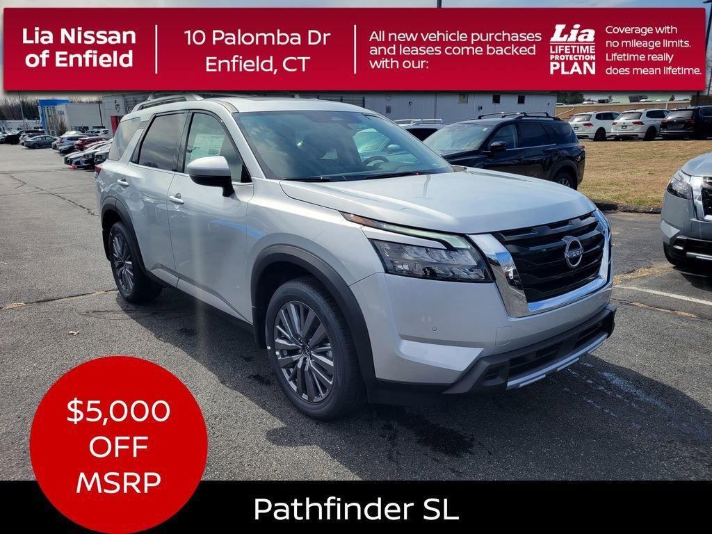 new 2025 Nissan Pathfinder car, priced at $49,555