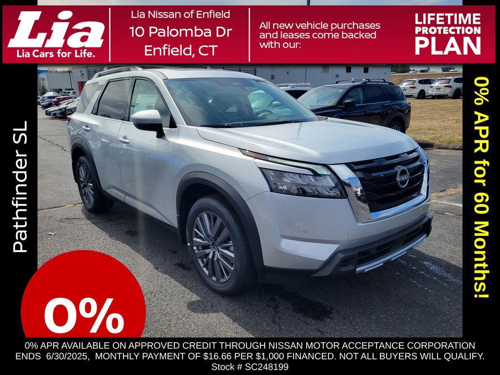 new 2025 Nissan Pathfinder car, priced at $46,599