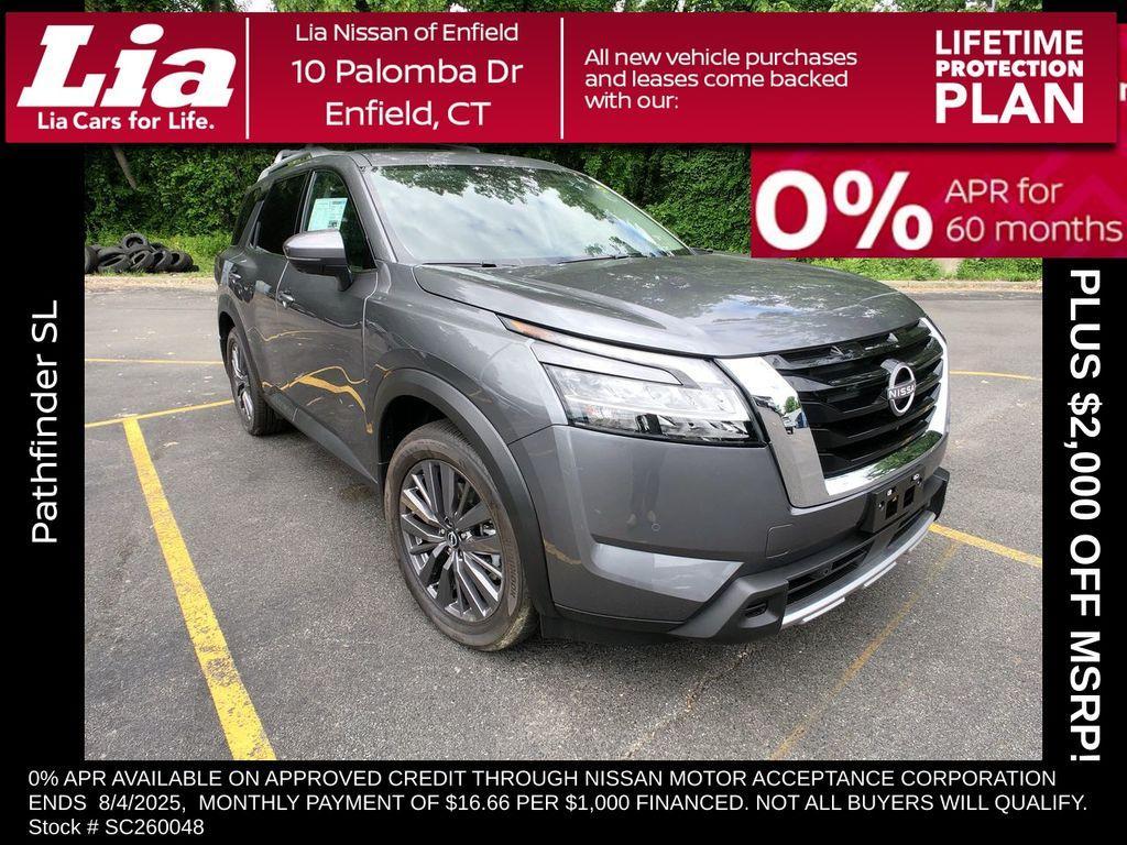 new 2025 Nissan Pathfinder car, priced at $47,925