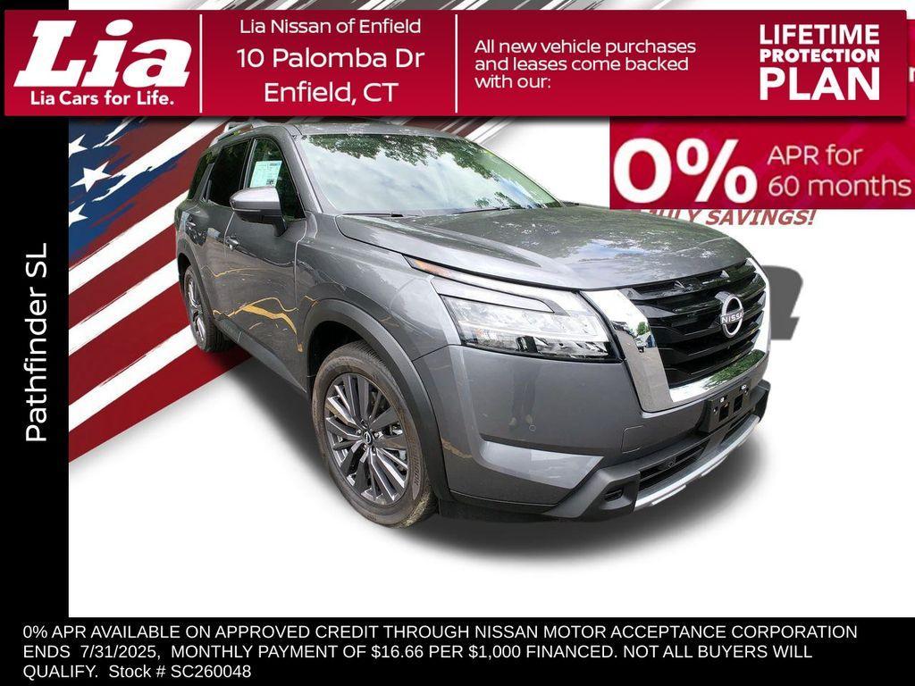 new 2025 Nissan Pathfinder car, priced at $46,921
