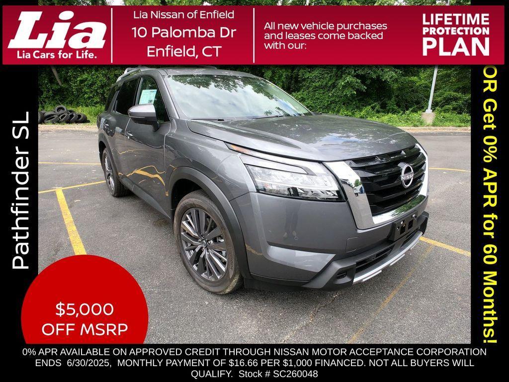 new 2025 Nissan Pathfinder car, priced at $49,925
