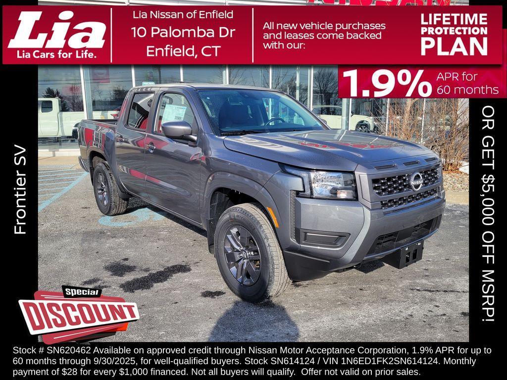 new 2025 Nissan Frontier car, priced at $37,255