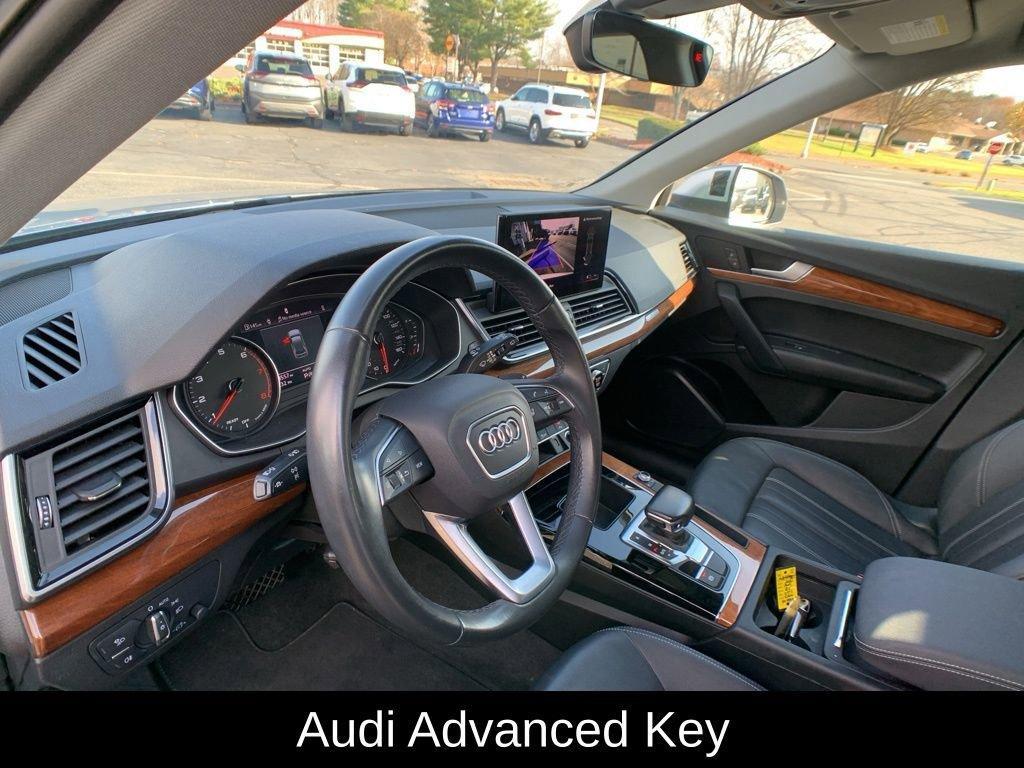 used 2021 Audi Q5 car, priced at $24,999