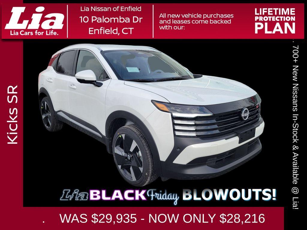 new 2025 Nissan Kicks car, priced at $28,216