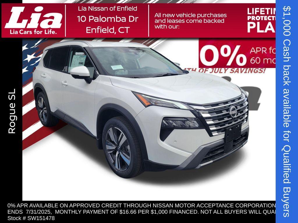 new 2025 Nissan Rogue car, priced at $37,275