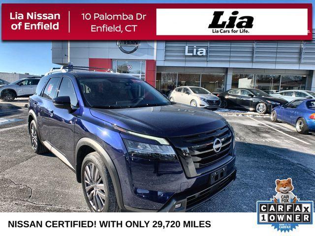 used 2023 Nissan Pathfinder car, priced at $33,199