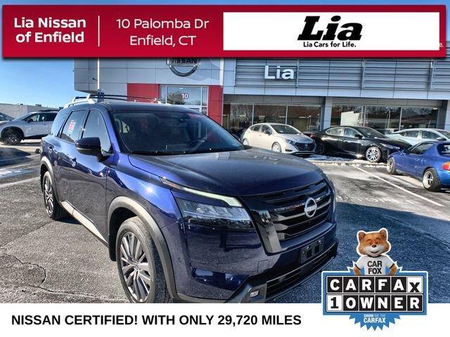 used 2023 Nissan Pathfinder car, priced at $33,799