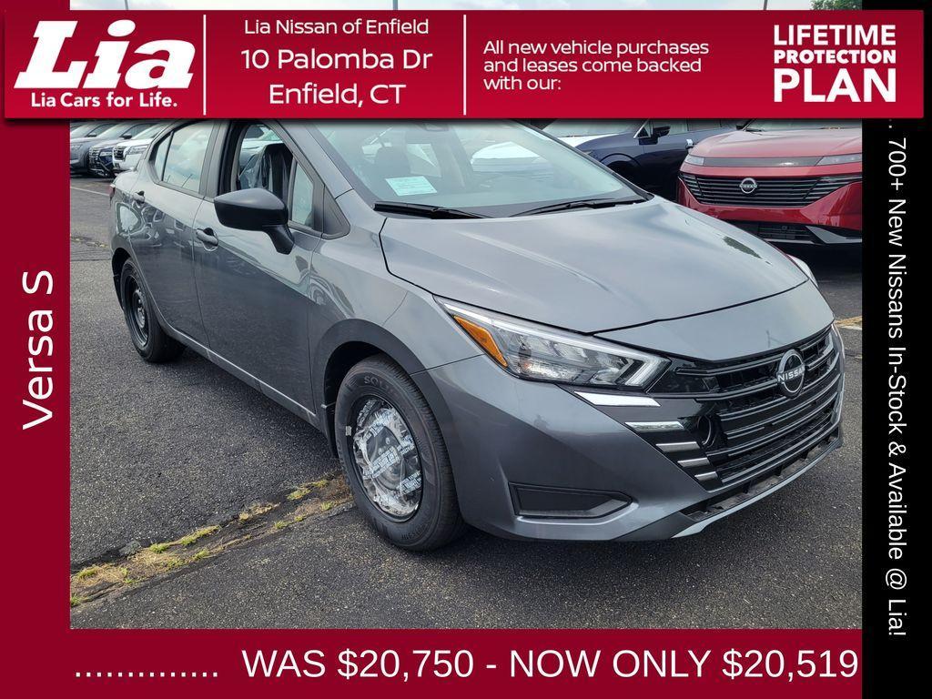 new 2025 Nissan Versa car, priced at $20,519
