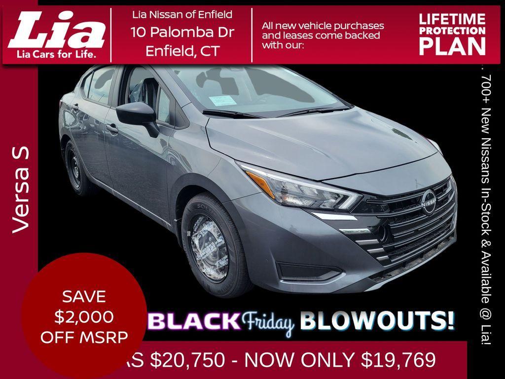 new 2025 Nissan Versa car, priced at $19,769