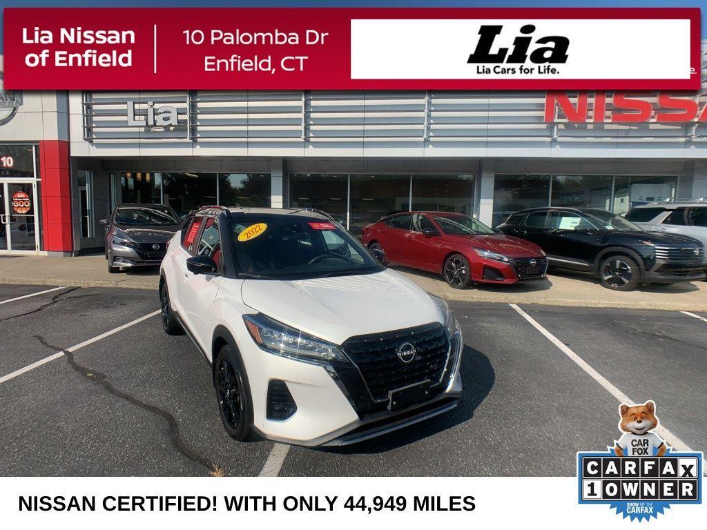 used 2022 Nissan Kicks car, priced at $17,399