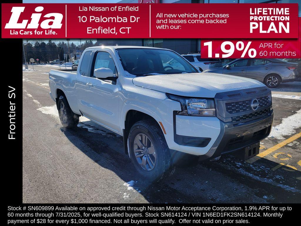 new 2025 Nissan Frontier car, priced at $37,855