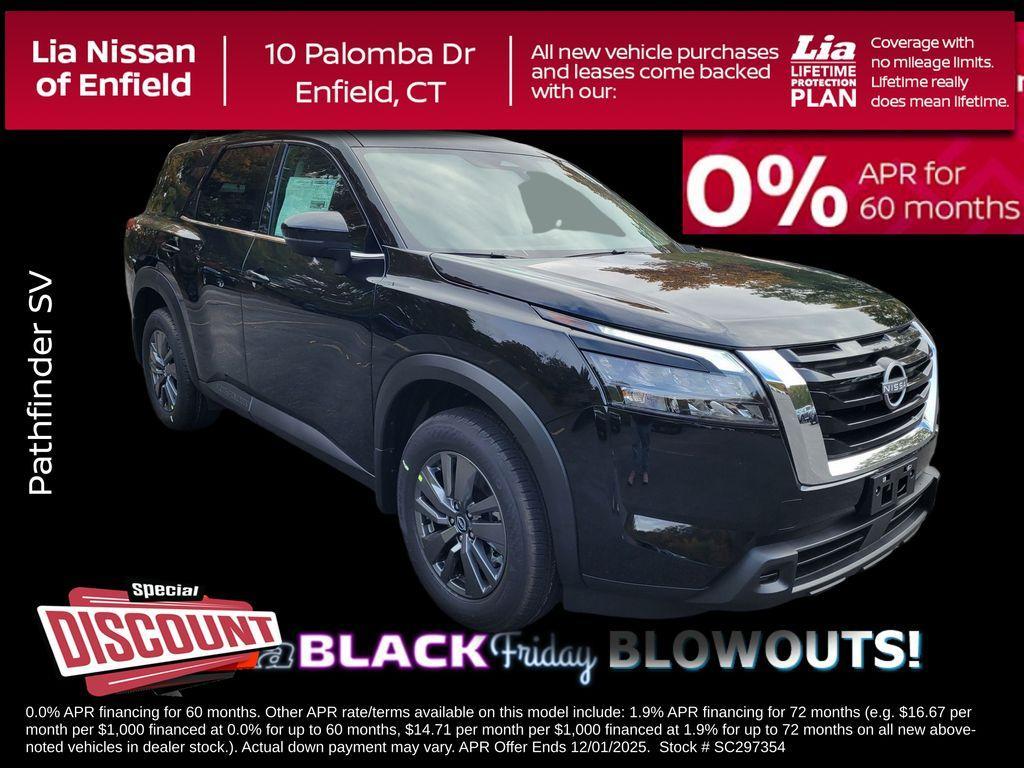 new 2025 Nissan Pathfinder car, priced at $38,090