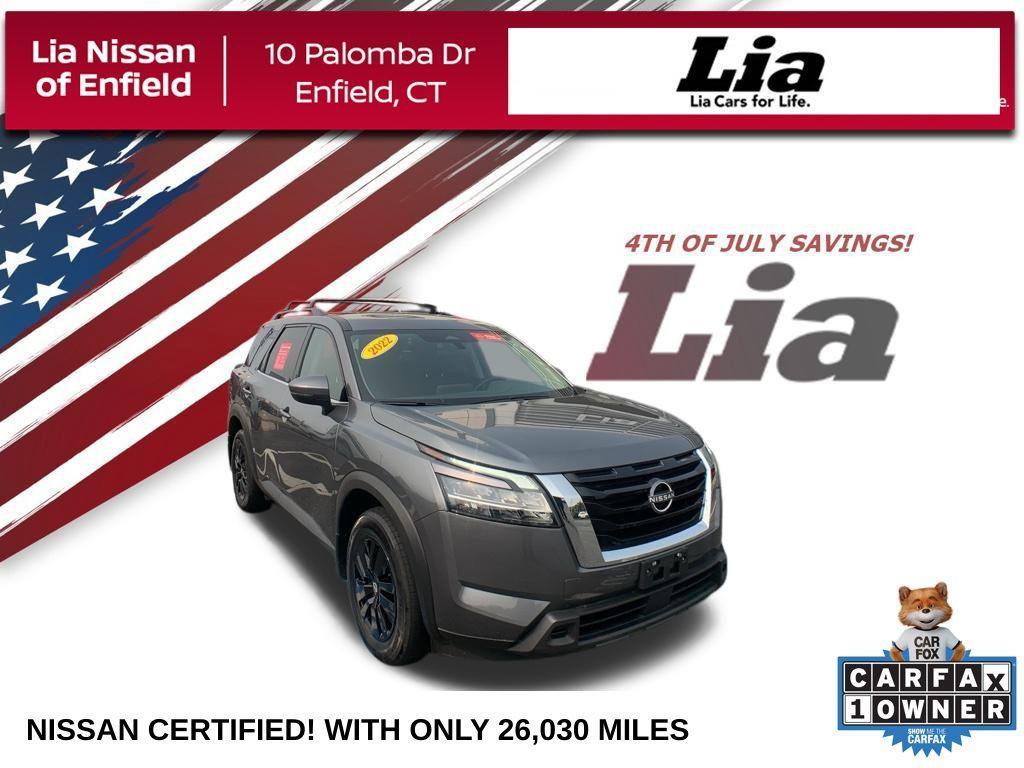 used 2022 Nissan Pathfinder car, priced at $30,799
