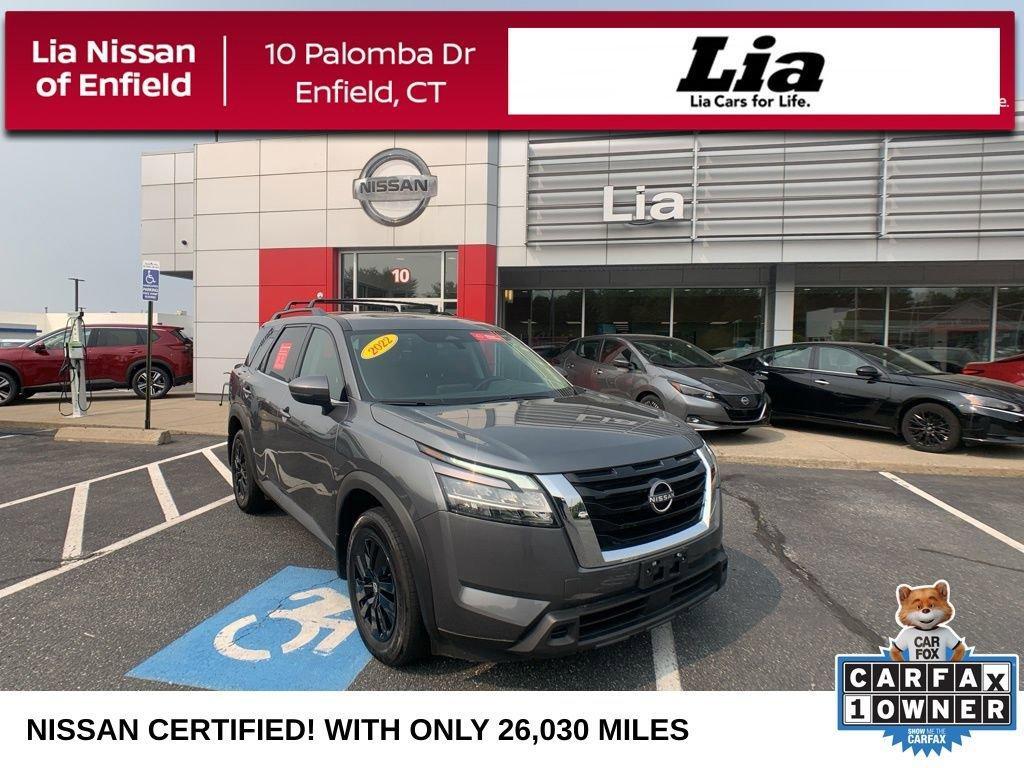 used 2022 Nissan Pathfinder car, priced at $30,799