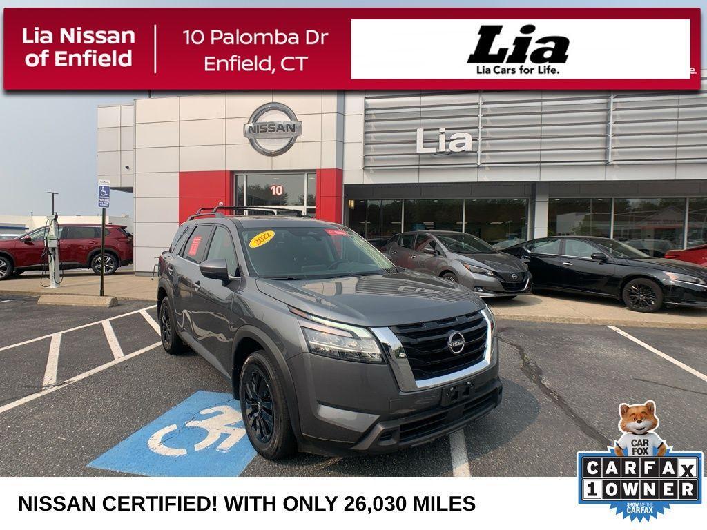 used 2022 Nissan Pathfinder car, priced at $29,699