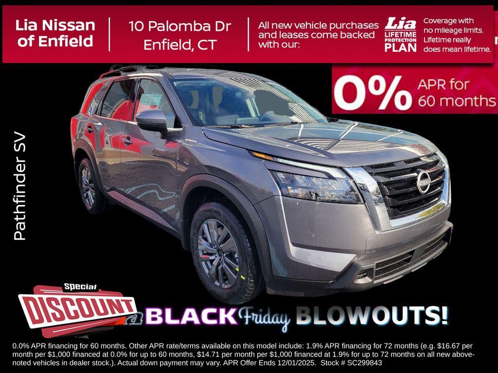 new 2025 Nissan Pathfinder car, priced at $38,379