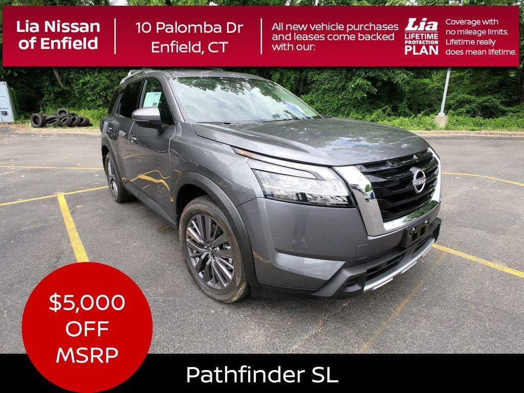 new 2025 Nissan Pathfinder car, priced at $49,555