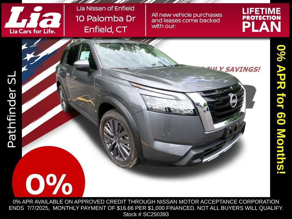 new 2025 Nissan Pathfinder car, priced at $46,599