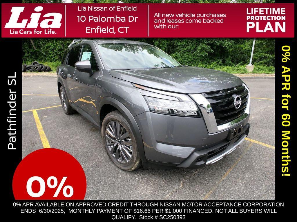 new 2025 Nissan Pathfinder car, priced at $46,599
