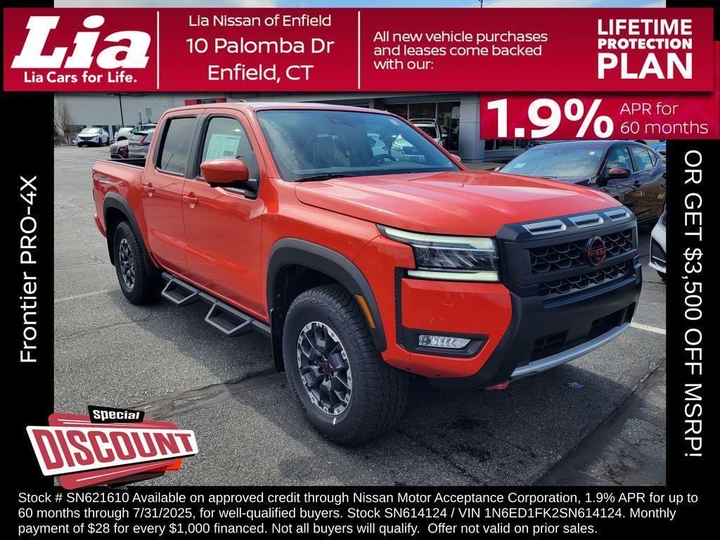 new 2025 Nissan Frontier car, priced at $45,790