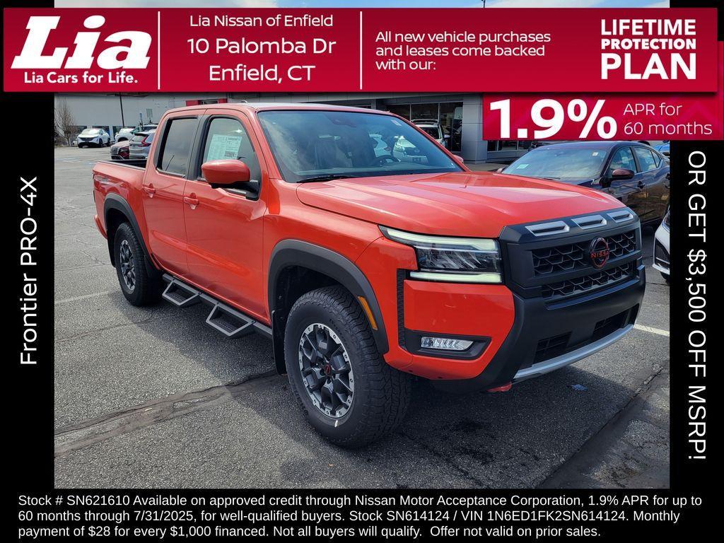 new 2025 Nissan Frontier car, priced at $45,790