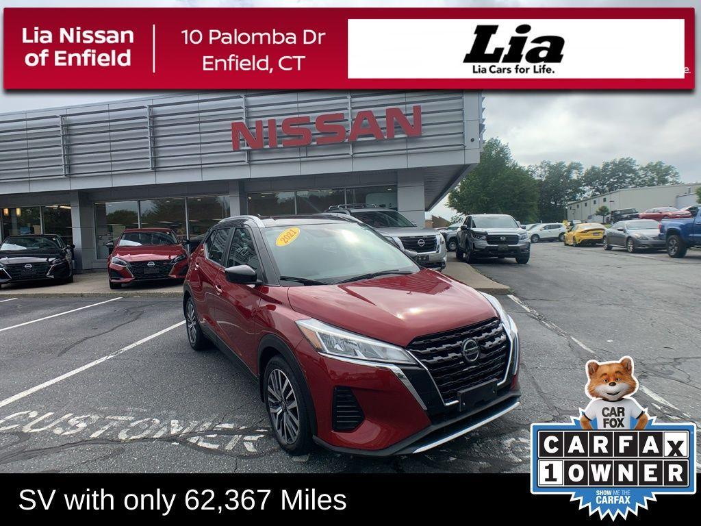used 2021 Nissan Kicks car, priced at $16,899