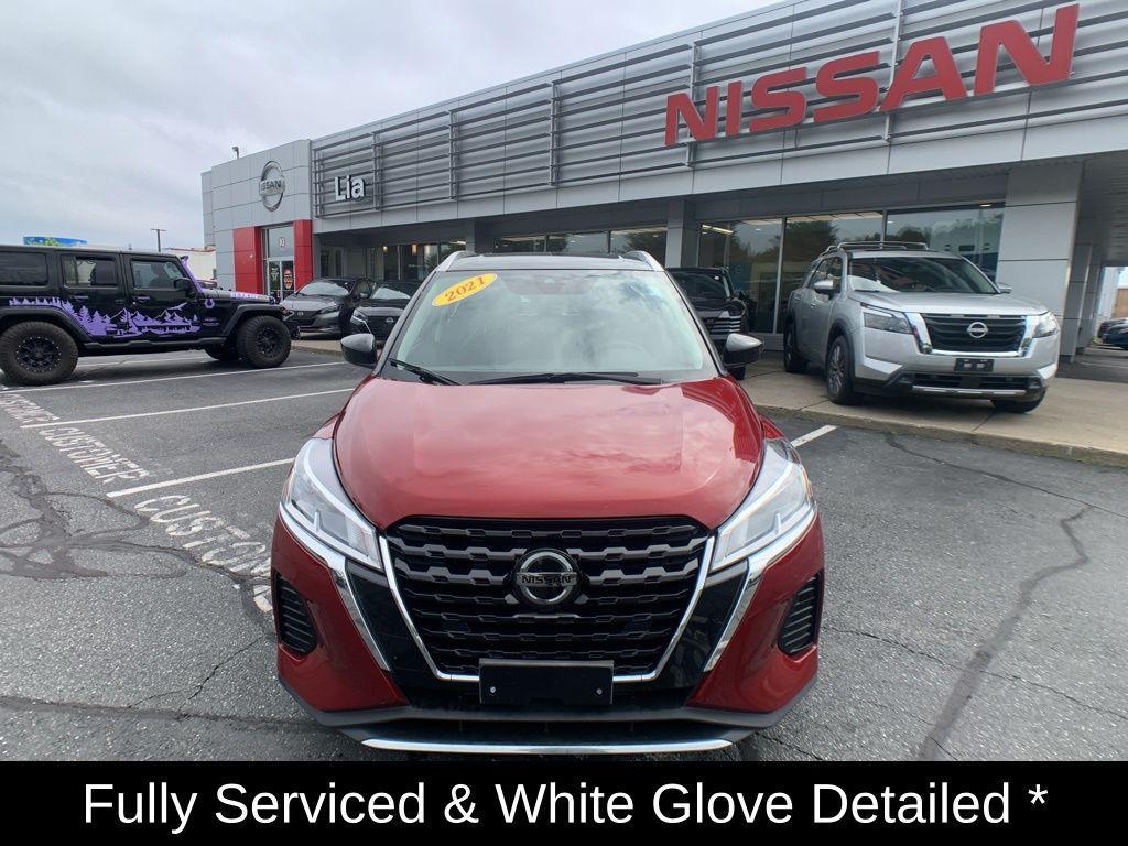 used 2021 Nissan Kicks car, priced at $15,899