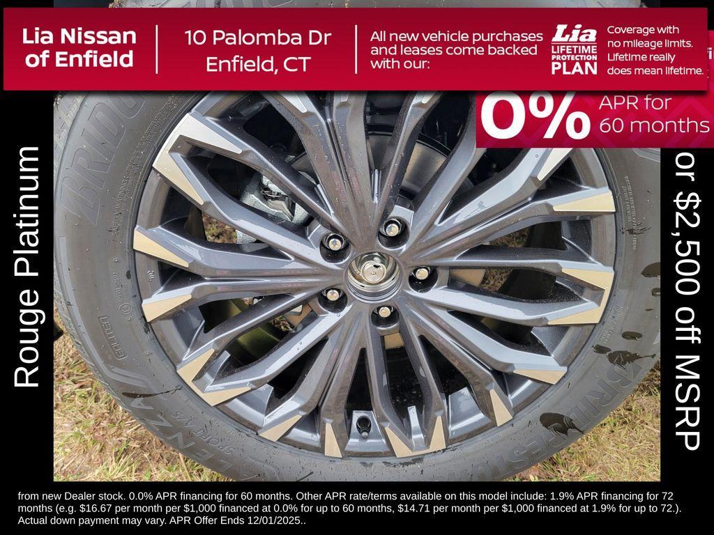 new 2026 Nissan Rogue car, priced at $38,049