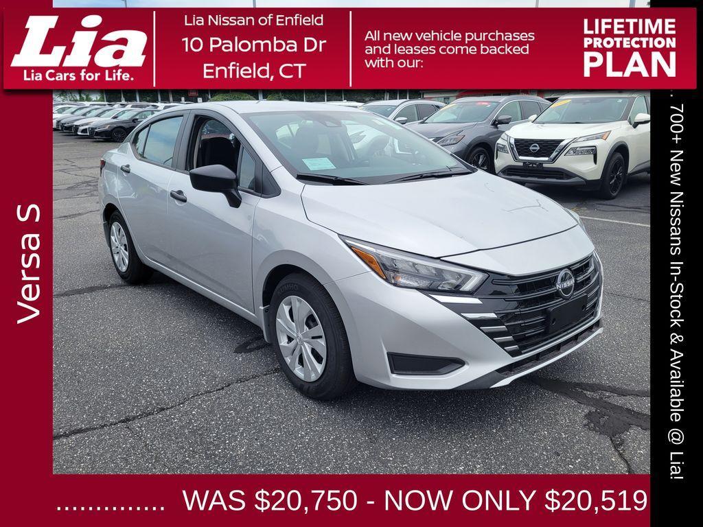 new 2025 Nissan Versa car, priced at $20,519