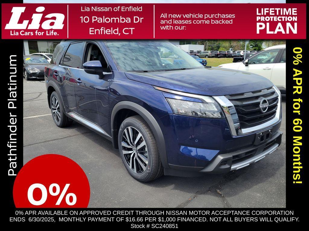 new 2025 Nissan Pathfinder car, priced at $54,230