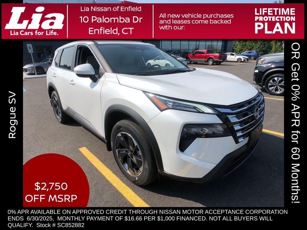 new 2025 Nissan Rogue car, priced at $33,835