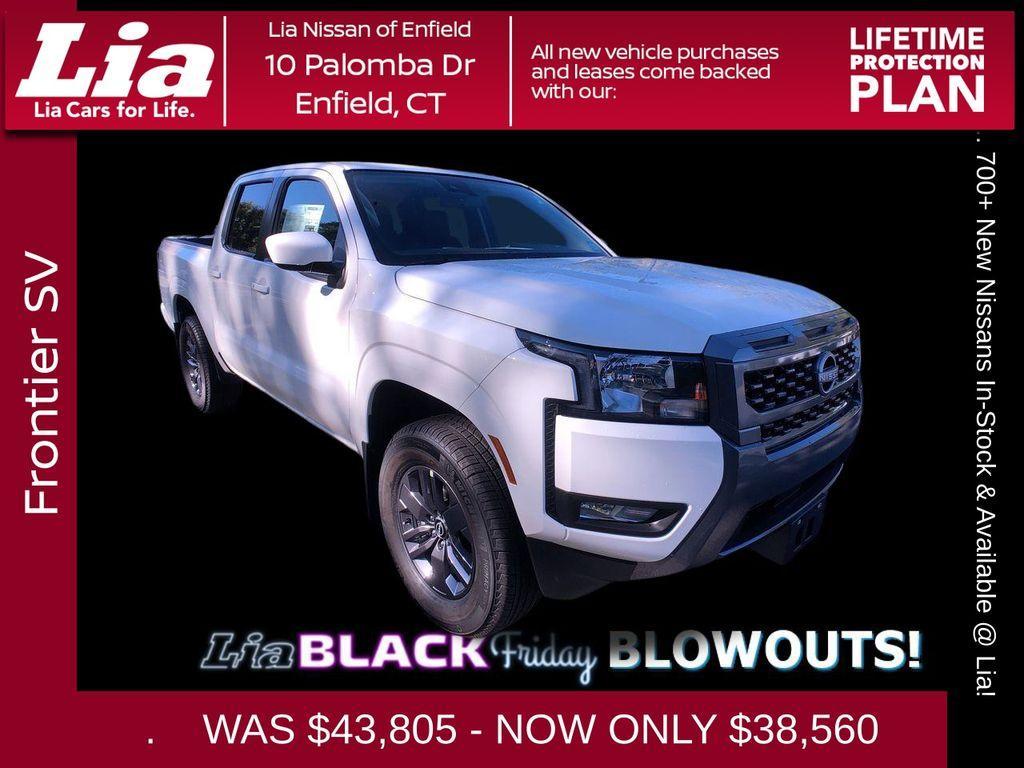 new 2025 Nissan Frontier car, priced at $38,560