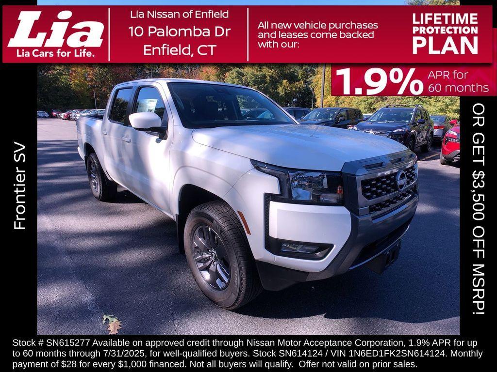 new 2025 Nissan Frontier car, priced at $40,305