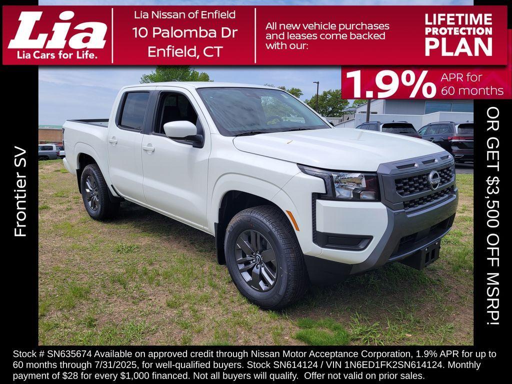 new 2025 Nissan Frontier car, priced at $37,580