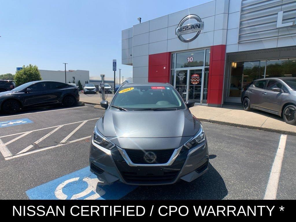 used 2021 Nissan Versa car, priced at $14,499