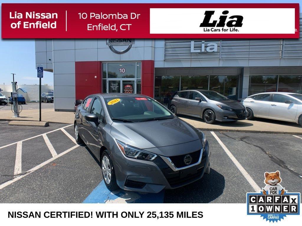 used 2021 Nissan Versa car, priced at $14,499