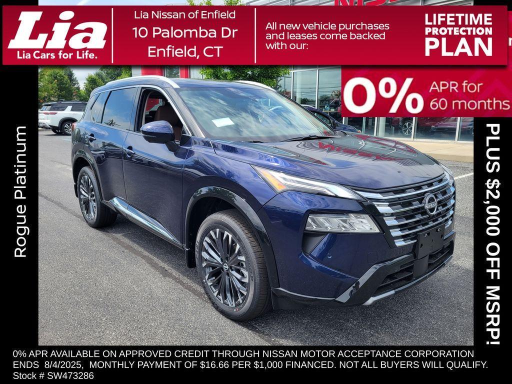 new 2025 Nissan Rogue car, priced at $44,575