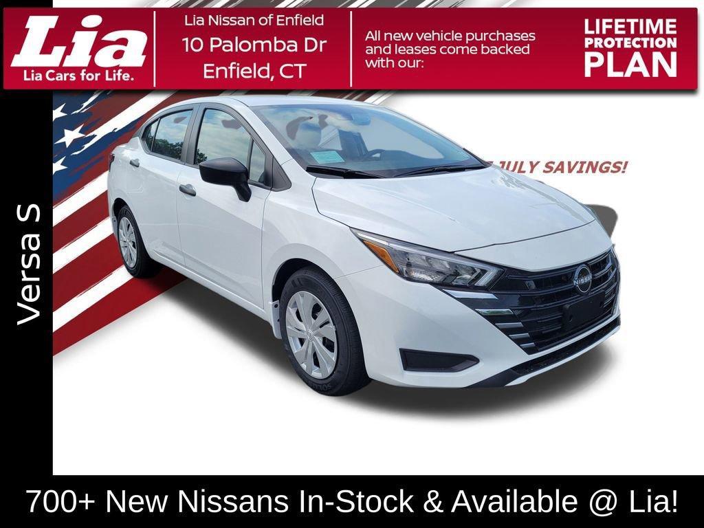 new 2025 Nissan Versa car, priced at $20,695
