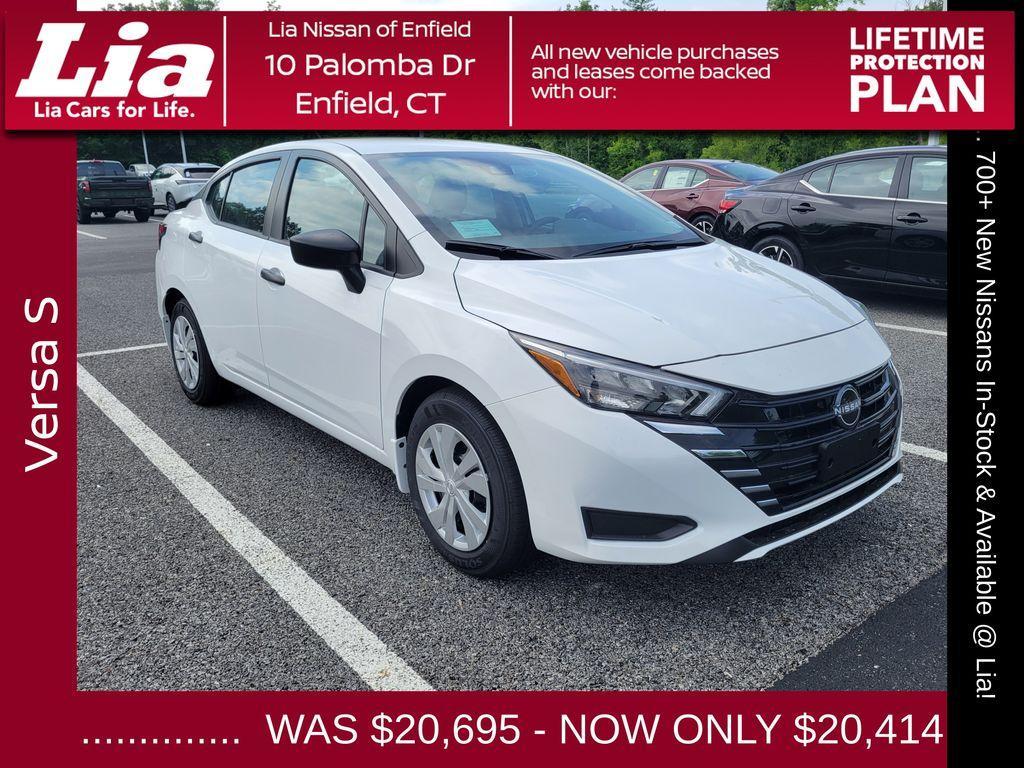 new 2025 Nissan Versa car, priced at $20,414