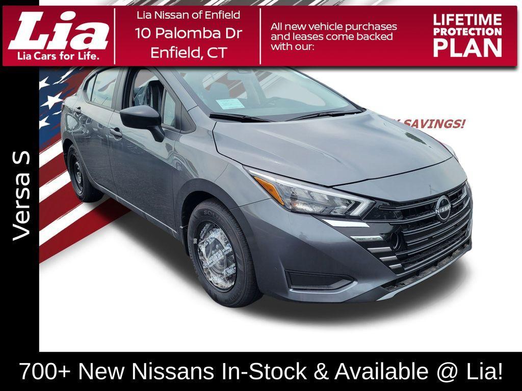 new 2025 Nissan Versa car, priced at $20,695