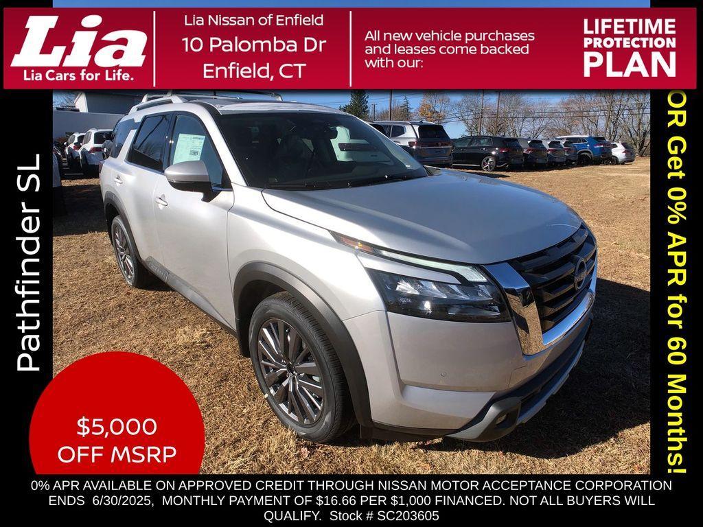 new 2025 Nissan Pathfinder car, priced at $50,950