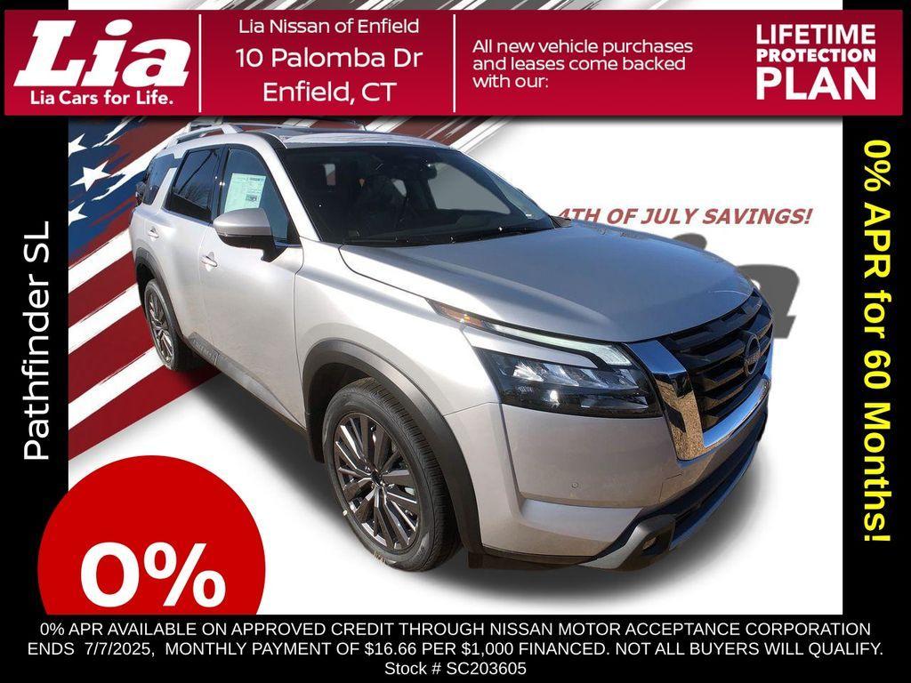new 2025 Nissan Pathfinder car, priced at $47,898